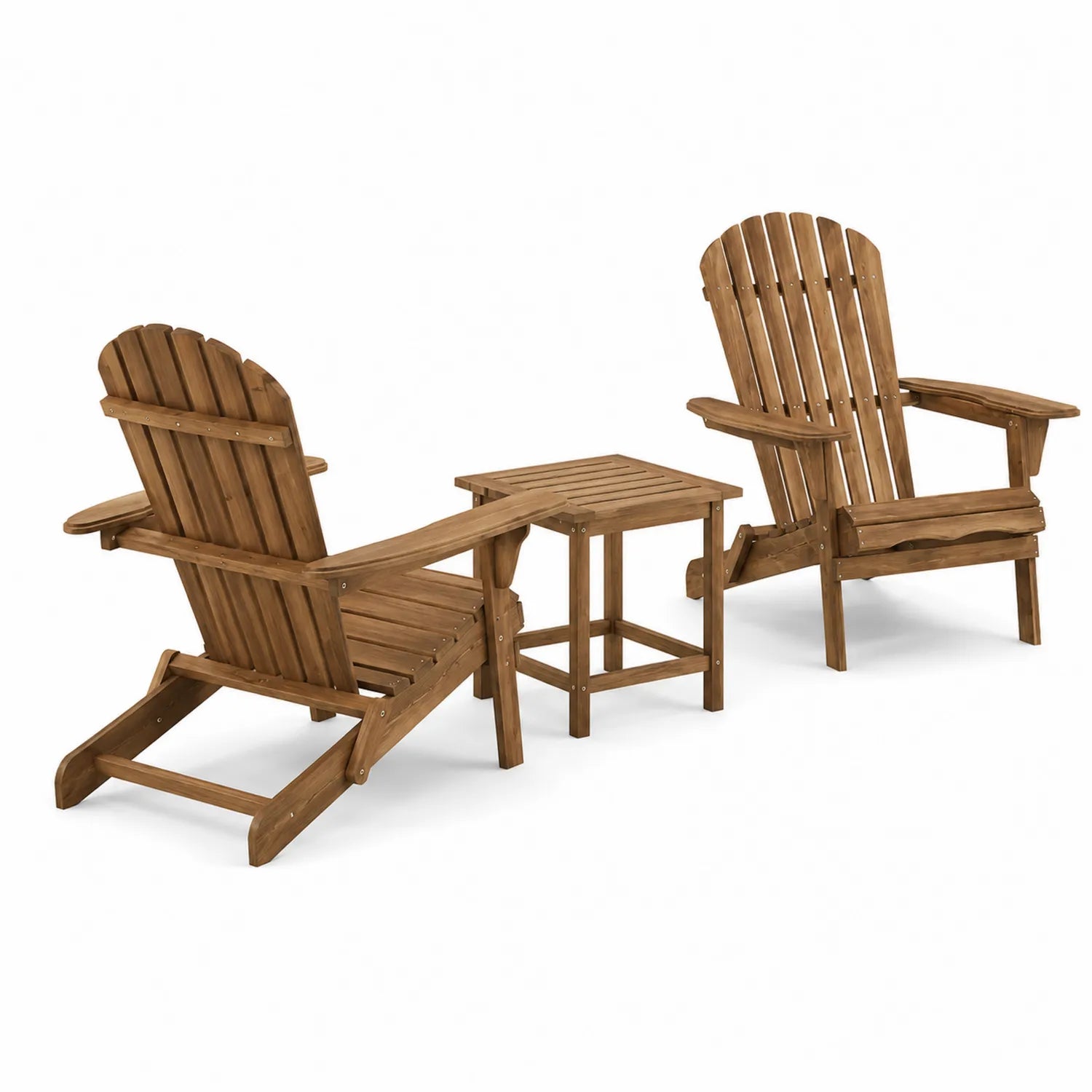 Acacia Wood Garden Chairs and Table Set